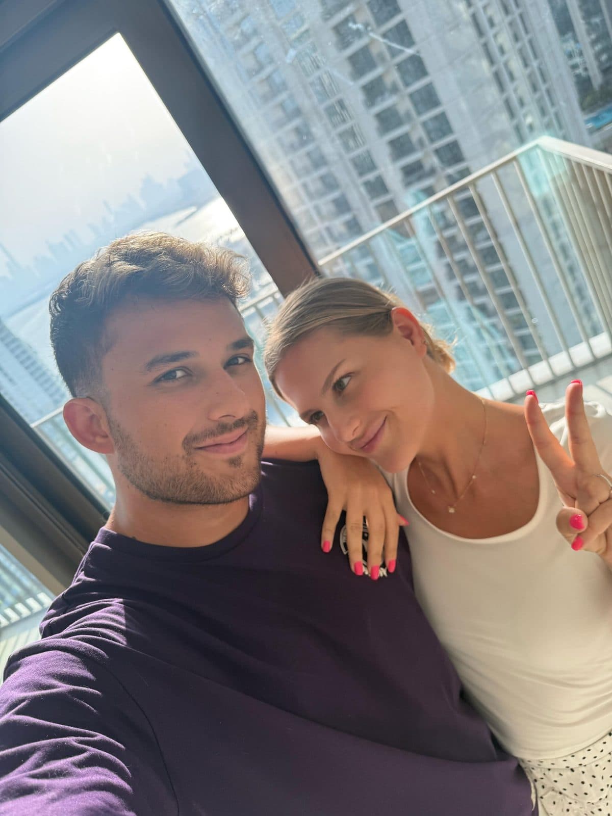 Kaan und Lia in der Stadt